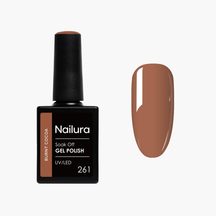 Nailura Gelpolish 261 – Burnt Cocoa – 10 ml i gruppen SKØNHED & HELSE / Manicure / pedicure / Neglelak hos TP E-commerce Nordic AB (D41534)