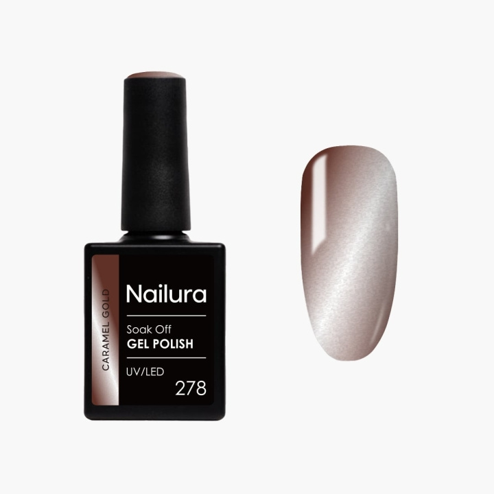 Nailura Gelpolish 278 – Caramel Gold – 10 ml i gruppen SKØNHED & HELSE / Manicure / pedicure / Neglelak hos TP E-commerce Nordic AB (D41540)