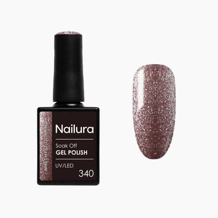 Nailura Gelpolish 340 – Amethyst Glimmer – 10 ml i gruppen SKØNHED & HELSE / Manicure / pedicure / Neglelak hos TP E-commerce Nordic AB (D41575)