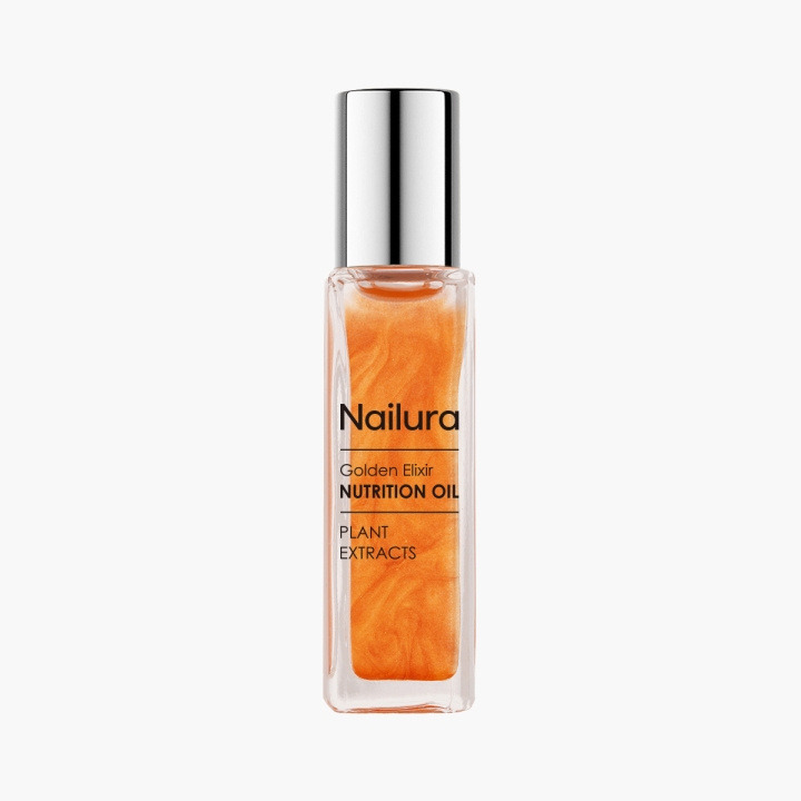 Nailura Golden Elixir Nutrition Oil – Golden – 10 ml i gruppen SKØNHED & HELSE / Manicure / pedicure / Negle kit hos TP E-commerce Nordic AB (D41627)