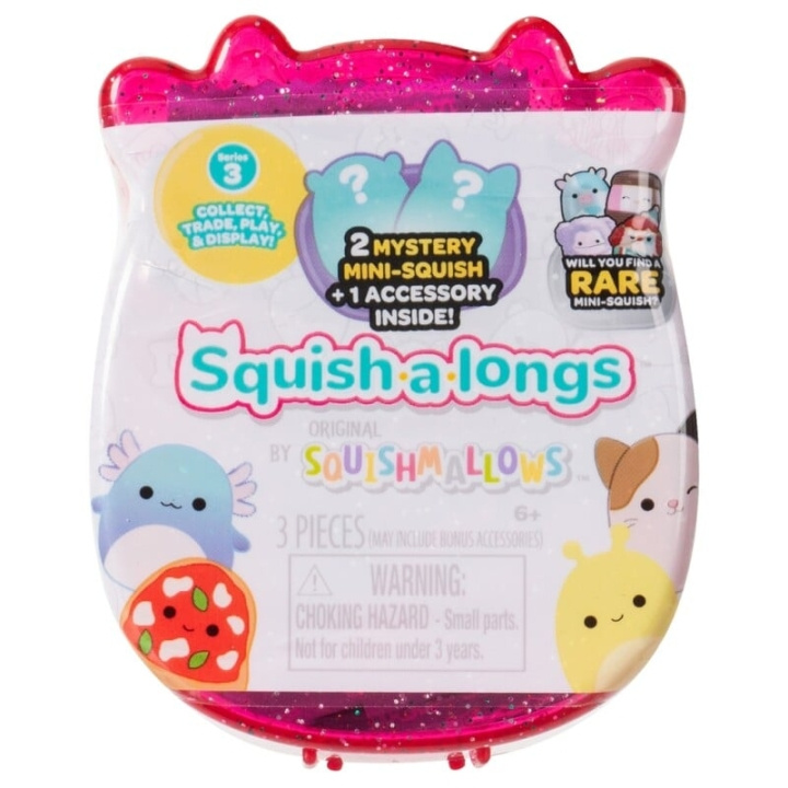 Squishmallows Squish-a-longs – 2,5 cm, Blind, 2-pak, S3 Ass i gruppen LEGETØJ, BØRN & BABY / Legetøj / Figurer, miniaturer og tilbehør hos TP E-commerce Nordic AB (D41651)