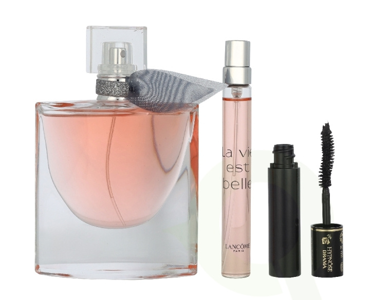 Lancome La Vie Est Belle Giftset 62 ml Edp Spray 50ml/Edp Spray 10ml/Mini Mascara 2ml i gruppen SKØNHED & HELSE / Gaveæske / Gaveæske til hende hos TP E-commerce Nordic AB (D41682)