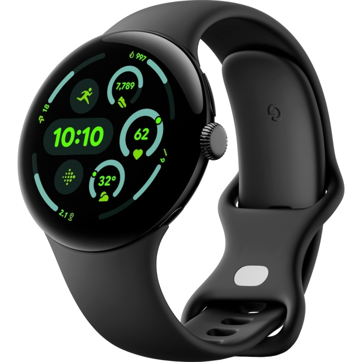 Google Pixel Watch 3 LTE-smartur, 45 mm, Obsidian / Matte Black i gruppen SPORT, FRITID & HOBBY / Smartwatch & Aktivitetsmåler / Smartwatches hos TP E-commerce Nordic AB (D41776)