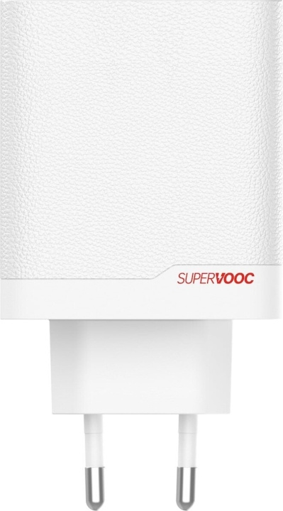 OnePlus SUPERVOOC 120 W strømadapter med to porte, hvid. Den i gruppen HJEM, HUS & HAVE / Elektricitet & Belysning / Netværksadaptere hos TP E-commerce Nordic AB (D41778)