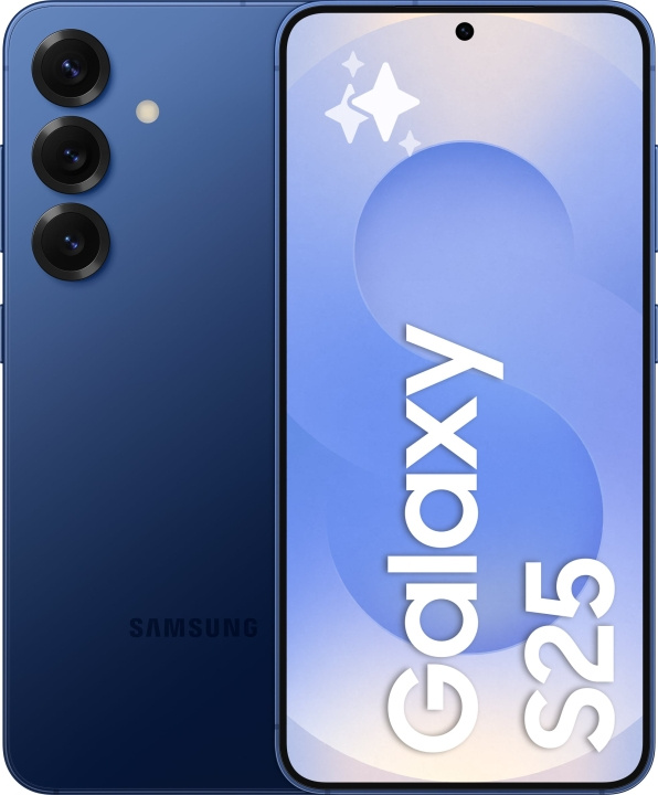 Samsung Galaxy S25 5G-telefon, 256/12 GB, Navy i gruppen SMARTPHONES & TABLETS / Mobiltelefoner & smartphones hos TP E-commerce Nordic AB (D41807)