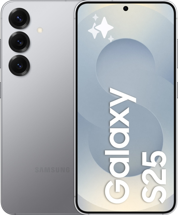 Samsung Galaxy S25 5G-telefon, 256/12 GB, Silver Shadow i gruppen SMARTPHONES & TABLETS / Mobiltelefoner & smartphones hos TP E-commerce Nordic AB (D41809)