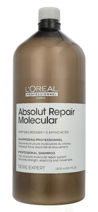 L\'Oreal Serie Expert Absolut Repair Molecular Shampoo 1500 ml i gruppen SKØNHED & HELSE / Hår og styling / Hårpleje / Shampoo hos TP E-commerce Nordic AB (D41917)