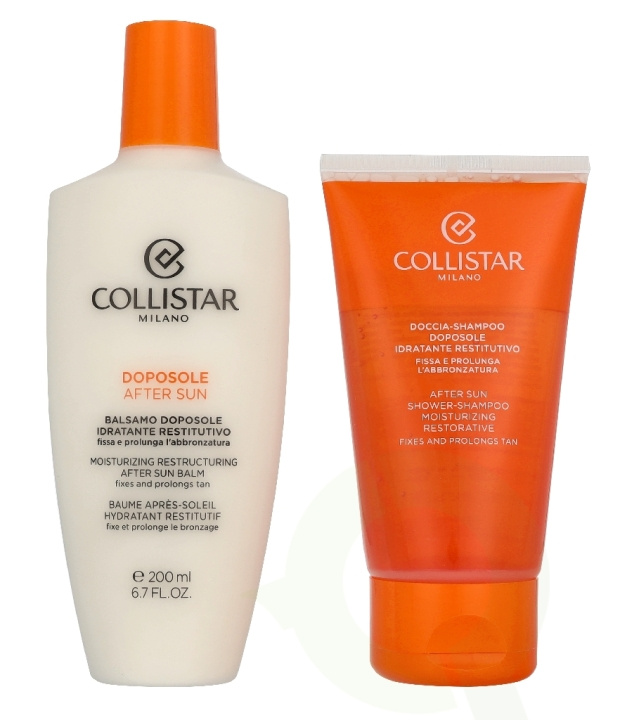 Collistar Sun Giftset 350 ml After-Sun Conditioner 200ml/After-Sun Shower-Shampoo 150ml i gruppen SKØNHED & HELSE / Hudpleje / Tanning / Solbeskyttelse hos TP E-commerce Nordic AB (D41939)