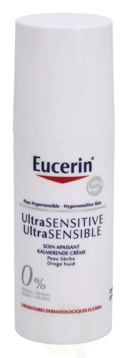 Eucerin Ultra Sensitive Calming Cream 50 ml Dry Skin i gruppen SKØNHED & HELSE / Hudpleje / Ansigt / Dagcreme hos TP E-commerce Nordic AB (D41972)