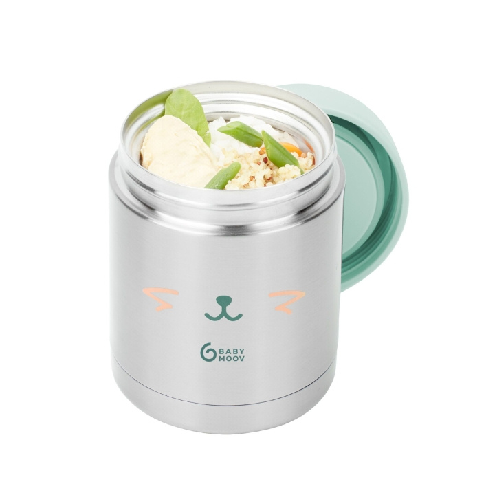 Babymoov EAT\'S ISY rustfri stålbeholder – 350 ml i gruppen LEGETØJ, BØRN & BABY / Mad & Drikke / Børnebestik og tallerkener hos TP E-commerce Nordic AB (D42011)