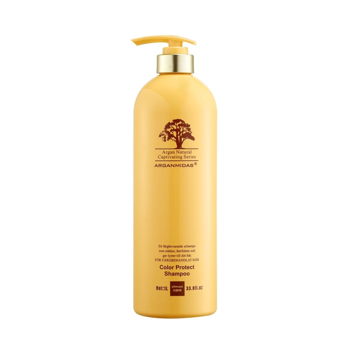 Arganmidas Color Protect Shampoo – 1000 ml i gruppen SKØNHED & HELSE / Hår og styling / Hårpleje / Shampoo hos TP E-commerce Nordic AB (D42158)