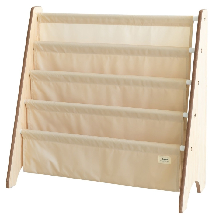 3 Sprouts Reol – Beige – 61 cm x 62 cm x 25 cm i gruppen LEGETØJ, BØRN & BABY / Børneværelse / Øvrig indretning hos TP E-commerce Nordic AB (D42159)