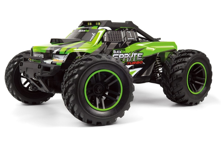 Blackzon MT Turbo 1/20 4WD Monster Truck – Grøn (540289) i gruppen LEGETØJ, BØRN & BABY / Radiostyrede / Radiostyrede biler hos TP E-commerce Nordic AB (D42192)