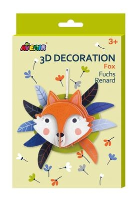 Avenir 3D-byggesæt – Ræv – Avenir (5205064) i gruppen LEGETØJ, BØRN & BABY / Legetøj / Hobbyartikler hos TP E-commerce Nordic AB (D42288)