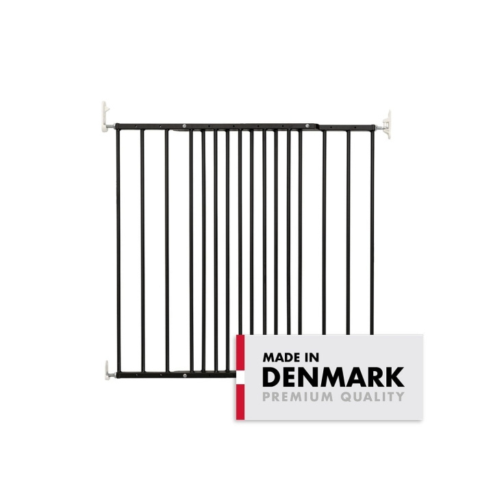 BabyDan MultiDan Metal – Sort – 62,5 cm til 106,8 cm (24,7 til 42) i gruppen LEGETØJ, BØRN & BABY / Børns sikkerhed / Børns sikkerhed i hjemmet hos TP E-commerce Nordic AB (D42339)