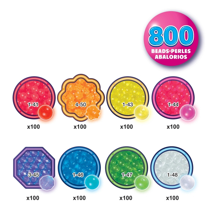 Aqua Beads Aquabeads – Neon-perlepakke (35143) i gruppen LEGETØJ, BØRN & BABY / Legetøj / Hobbyartikler hos TP E-commerce Nordic AB (D42353)