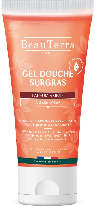 BeauTerra Ultra Rich Shower Gel – Ambre – 200 ml i gruppen SKØNHED & HELSE / Hudpleje / Kropspleje / Bad & brusecreme hos TP E-commerce Nordic AB (D42380)