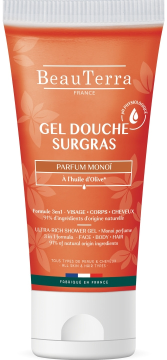 BeauTerra Ultra Rich Shower Gel – Monoï – 200 ml i gruppen SKØNHED & HELSE / Hudpleje / Kropspleje / Bad & brusecreme hos TP E-commerce Nordic AB (D42381)