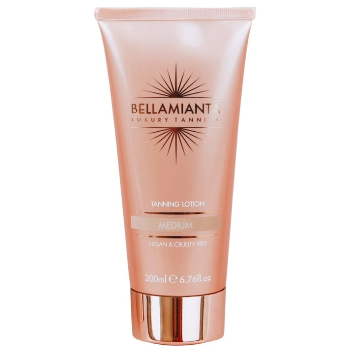 Bellamianta Selvbrunende lotion, Medium, 200 ml i gruppen SKØNHED & HELSE / Hudpleje / Tanning / Brun uden sol hos TP E-commerce Nordic AB (D42408)