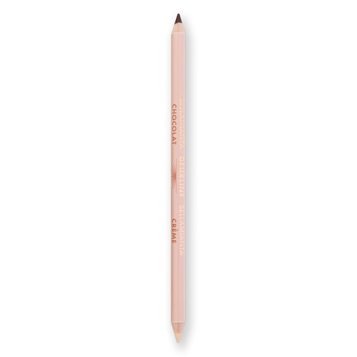 Bellamianta Deuxline 2-i-1 eyeliner-blyant – creme og brun – 1,6 g i gruppen SKØNHED & HELSE / Makeup / Øjne og øjenbryn / Eyeliner / Kajal hos TP E-commerce Nordic AB (D42429)