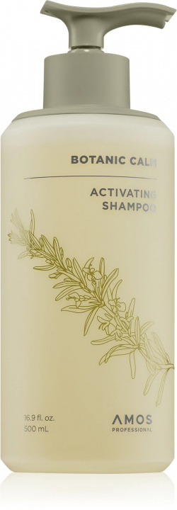 Amos Professional Botanic Calm Activating Shampoo – 500 ml i gruppen SKØNHED & HELSE / Hår og styling / Hårpleje / Shampoo hos TP E-commerce Nordic AB (D42508)