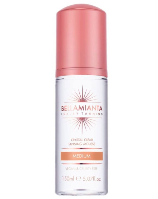 Bellamianta Crystal Clear Tanning Mousse – Medium i gruppen SKØNHED & HELSE / Hudpleje / Tanning / Brun uden sol hos TP E-commerce Nordic AB (D42518)