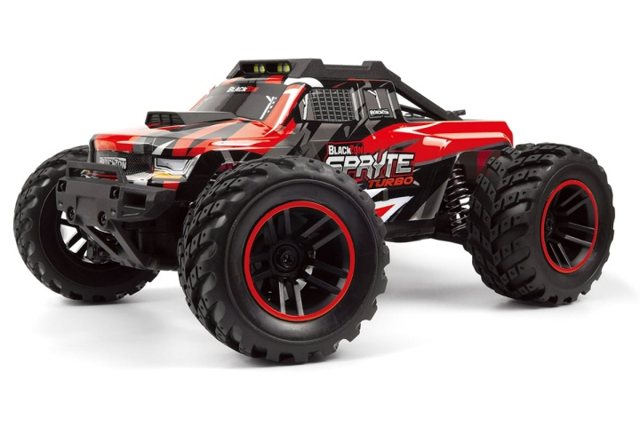 Blackzon MT Turbo 1/20 4WD Monster Truck – Rød (540290) i gruppen LEGETØJ, BØRN & BABY / Radiostyrede / Radiostyrede biler hos TP E-commerce Nordic AB (D42547)