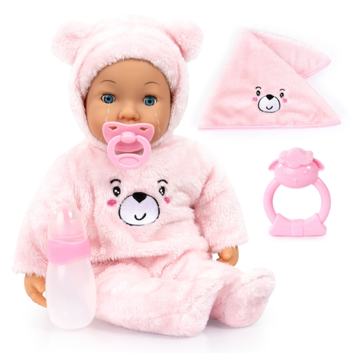 Bayer Piccolina Magic Tears 42 cm – Lyserød (94230AA) i gruppen LEGETØJ, BØRN & BABY / Legetøj / Docks og tilbehør hos TP E-commerce Nordic AB (D42559)