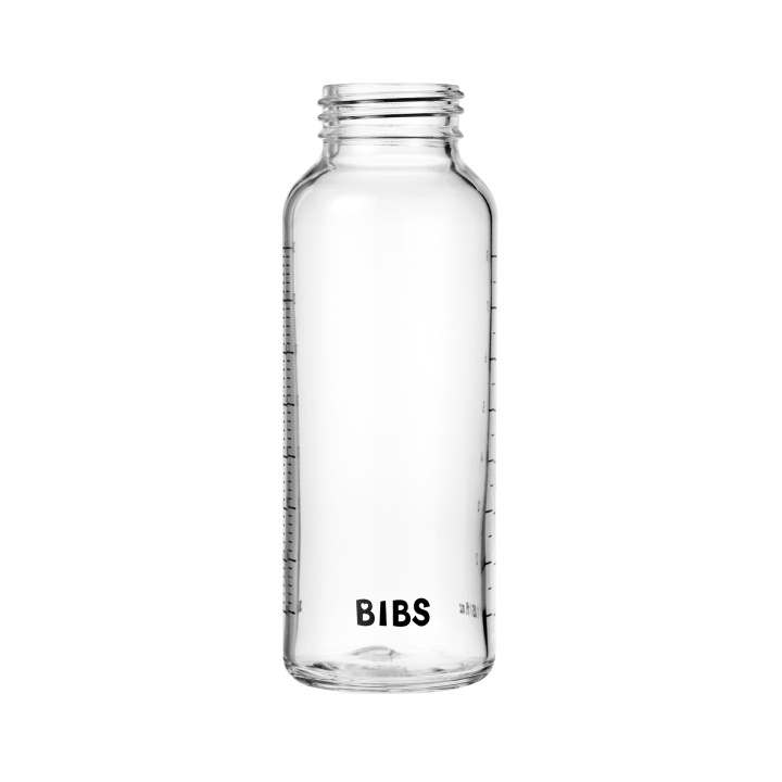 BIBS Glasflaske til baby – 240 ml i gruppen LEGETØJ, BØRN & BABY / Mad & Drikke / Sutteflasker og tilbehør hos TP E-commerce Nordic AB (D42658)