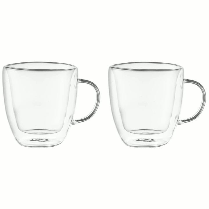 Maku Kaffekopp dubbelväggade glas 25 cl 2-pack i gruppen HJEM, HUS & HAVE / Køkkenredskaber / Øvrige køkkenredskaber hos TP E-commerce Nordic AB (D42688)