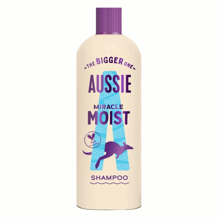 Aussie Miracle Moist Schampo 600ml i gruppen SKØNHED & HELSE / Hår og styling / Hårpleje / Shampoo hos TP E-commerce Nordic AB (D42730)