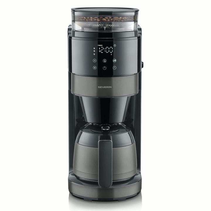 Severin Termosbryggare med kvarn KA 4831 Dark Inox