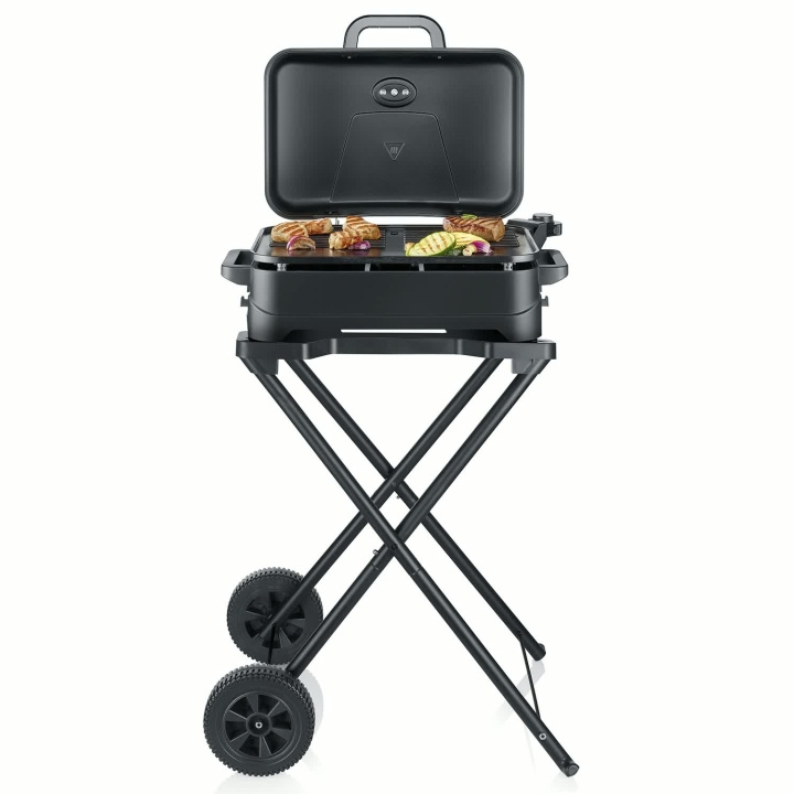 Severin Elgrill PG 8598 med stativ,Lock & grillplatta 2300W i gruppen HJEM, HUS & HAVE / Have og gårdhave / Grill og Grill Tilbehør hos TP E-commerce Nordic AB (D42756)