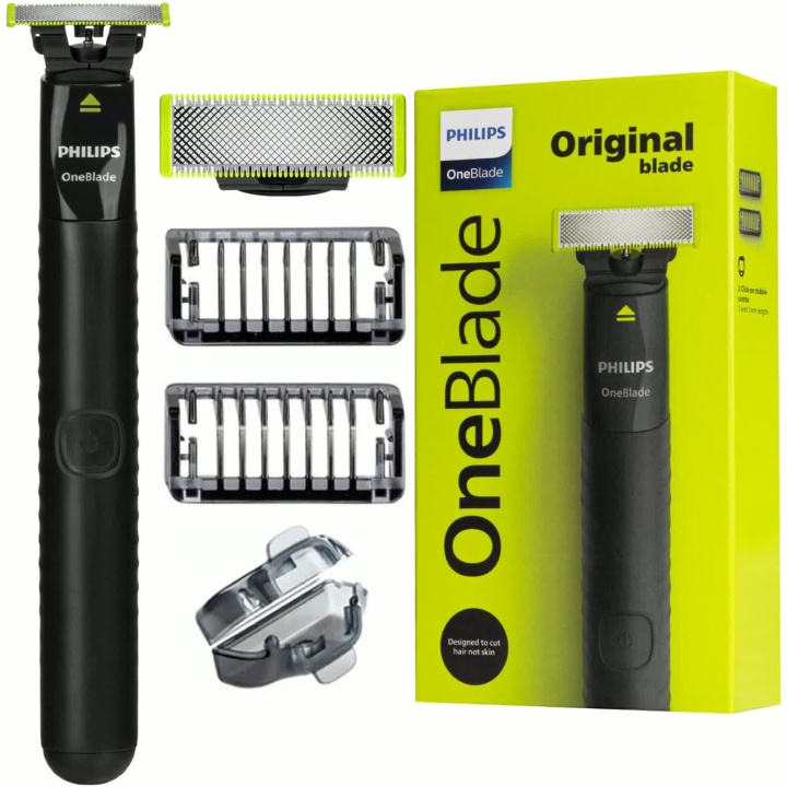 Philips OneBlade Wet & Dry Facial Shaver QP1424/10 i gruppen SKØNHED & HELSE / Hår og styling / Barbering og trimning / Barbermaskiner og tilbehør hos TP E-commerce Nordic AB (D42757)