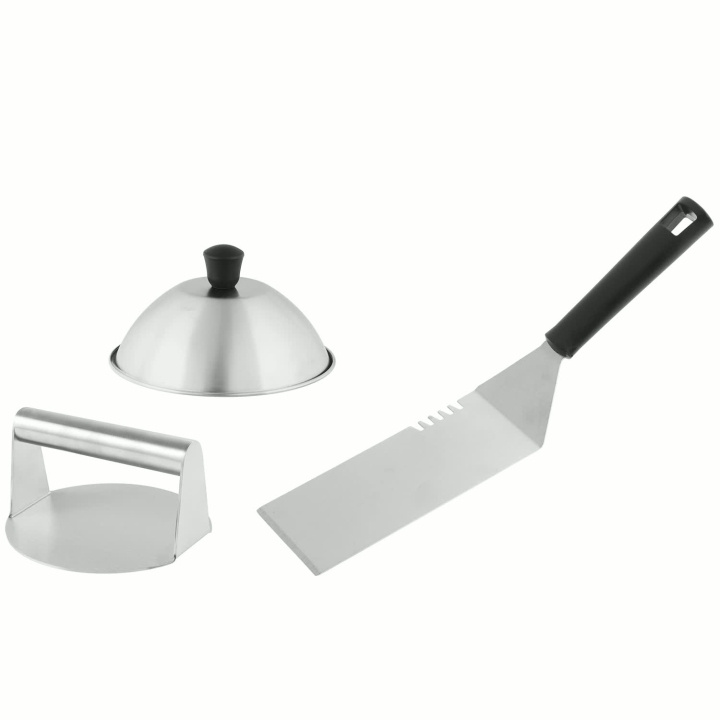 Mustang Smash burger set 3-delar 652791 i gruppen HJEM, HUS & HAVE / Have og gårdhave / Grill og Grill Tilbehør hos TP E-commerce Nordic AB (D42758)