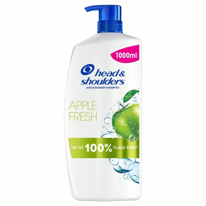 Head & Shoulders Apple Fresh Schampo mot mjäll, 1000ml Pump i gruppen SKØNHED & HELSE / Hår og styling / Hårpleje / Shampoo hos TP E-commerce Nordic AB (D42787)