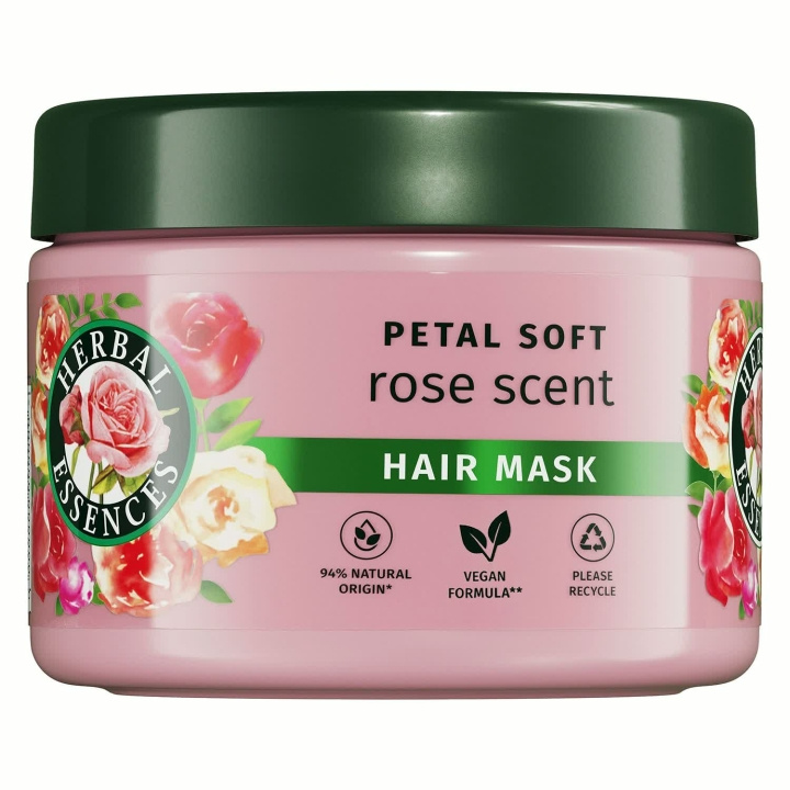 Herbal Essences Rose Scent Petal Soft Hårinpackning, 300ml i gruppen SKØNHED & HELSE / Hår og styling / Hårpleje / Hårmaske hos TP E-commerce Nordic AB (D42803)