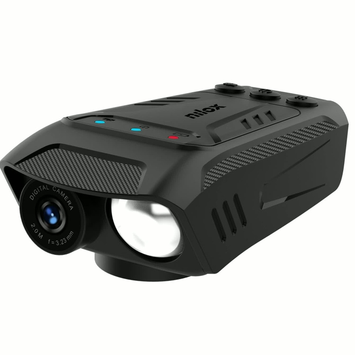 Nilox Bike Cam/Lamp 720p 30fps 1000lm Xbike i gruppen SPORT, FRITID & HOBBY / Sportsudstyr / Cykel tilbehør / Cykellygter hos TP E-commerce Nordic AB (D42813)