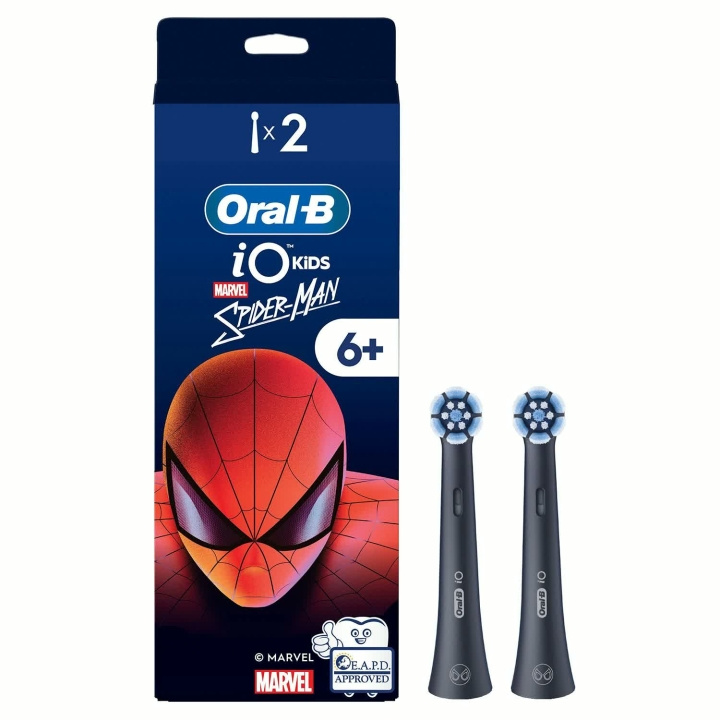 Elektriske tandbørstehoveder til børn, Spiderman-design, 2-pak