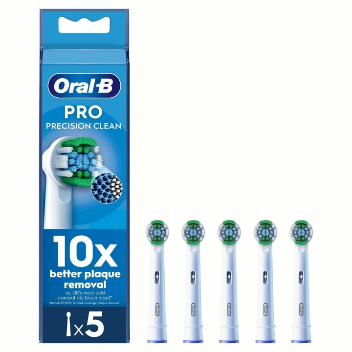Oral B Borsthuvud Precision Clean 5st i gruppen SKØNHED & HELSE / Oral pleje / Tilbehør til elektriske tandbørster hos TP E-commerce Nordic AB (D42836)