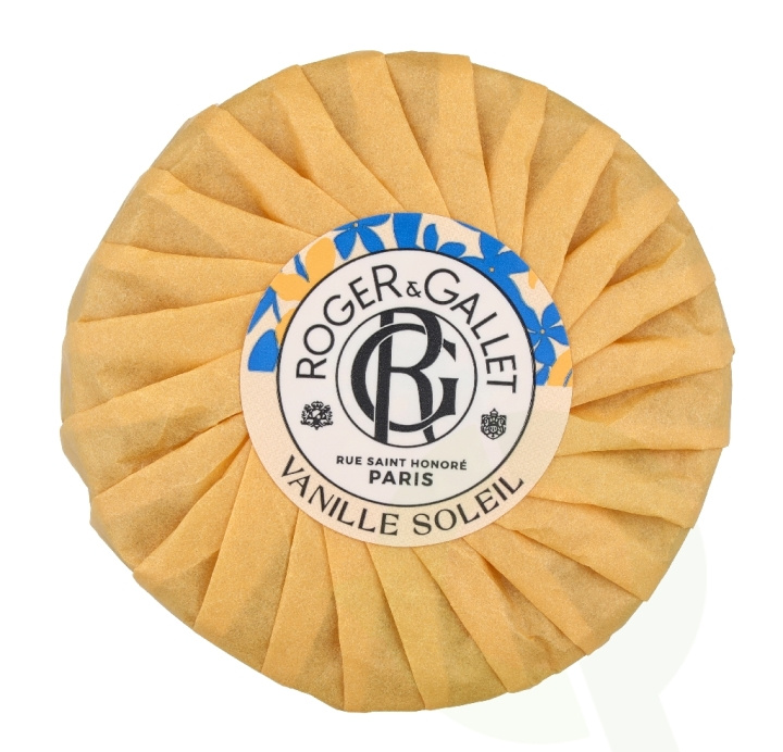 Roger & Gallet Vanille Soleil Beneficial Soap 100 g i gruppen SKØNHED & HELSE / Hudpleje / Kropspleje / Duft sæbe hos TP E-commerce Nordic AB (D42845)