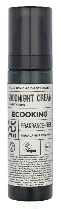 Ecooking Goodnight Cream Fragrance Free 50 ml i gruppen SKØNHED & HELSE / Hudpleje / Ansigt / Dagcreme hos TP E-commerce Nordic AB (D42972)