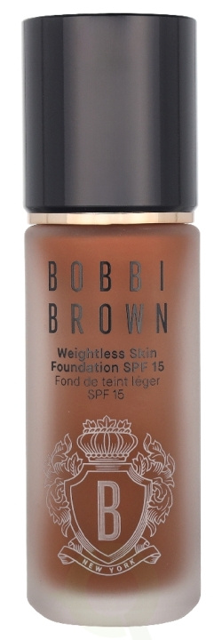Bobbi Brown Weigthless Skin Foundation SPF15 30 ml N-100 Neutral Chestnut i gruppen SKØNHED & HELSE / Makeup / Makeup ansigt / Foundation hos TP E-commerce Nordic AB (D42978)