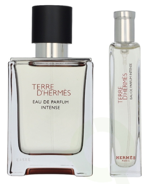 Hermes Terre D\'Hermes Giftset 65 ml Edp Spray Intense 50ml/Edp Spray Intense 15ml i gruppen SKØNHED & HELSE / Duft & Parfume / Parfume / Parfume til ham hos TP E-commerce Nordic AB (D42996)
