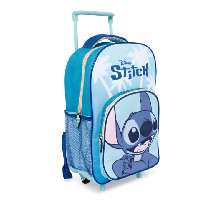 Disney Stitch – skoletaske med hjul – 24 x 36 x 12 cm (WD17301) i gruppen LEGETØJ, BØRN & BABY / Rejse / Børnetasker / Rygsække hos TP E-commerce Nordic AB (D43147)