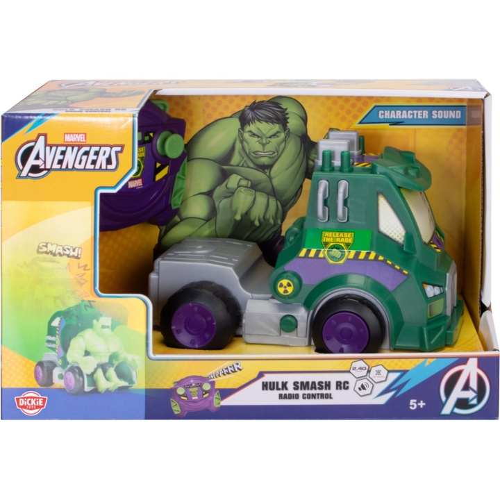 Dickie Toys RC Smash Up Hulk 1:24 (203224000) i gruppen LEGETØJ, BØRN & BABY / Radiostyrede / Radiostyrede biler hos TP E-commerce Nordic AB (D43149)