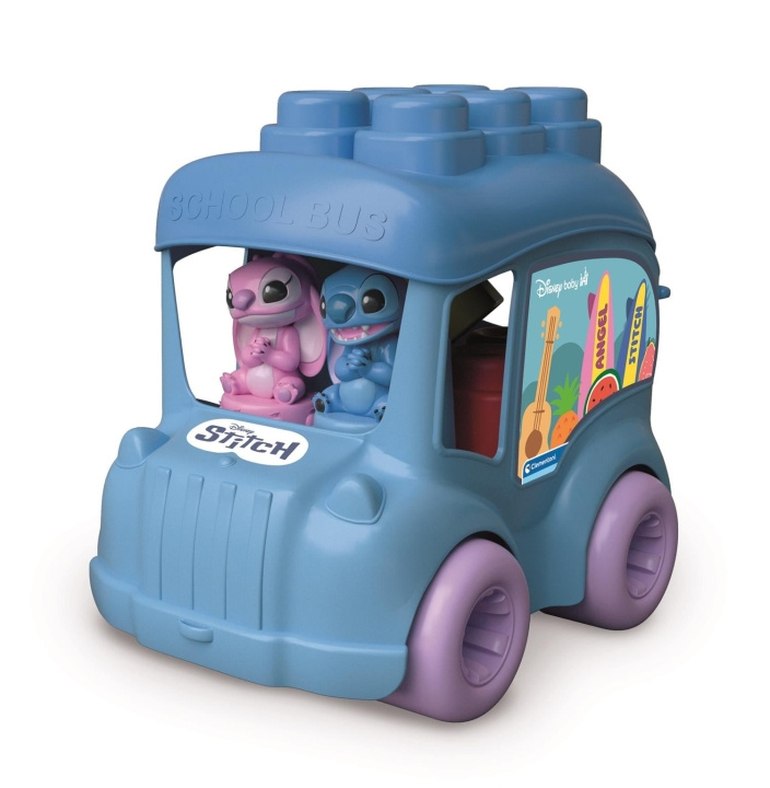 Clementoni Stitch Bus (I-17974) i gruppen LEGETØJ, BØRN & BABY / Babyleg (0-3 år) / Aktivitetslegetøj hos TP E-commerce Nordic AB (D43172)