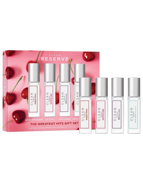 Clean Gift Set Reserve Layering Travel Spray EdP 4 x 5 ml