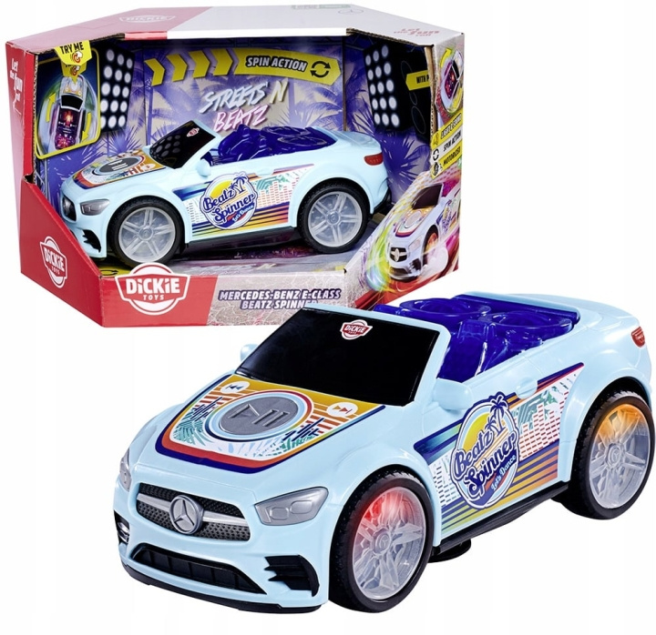 Dickie Toys - Mercedes-benz E-class Beatz Spinner - Lyd Og Lys