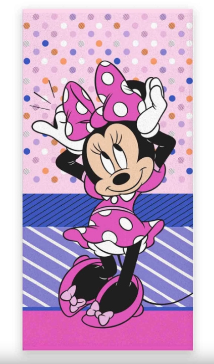 BrandMac Håndklæde – 70 x 140 cm – Minnie (1029474) i gruppen HJEM, HUS & HAVE / Badværelse / Håndklæder hos TP E-commerce Nordic AB (D43231)